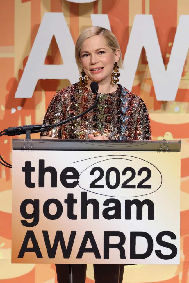              Williams fue honrado en los Premios Gotham 2022            