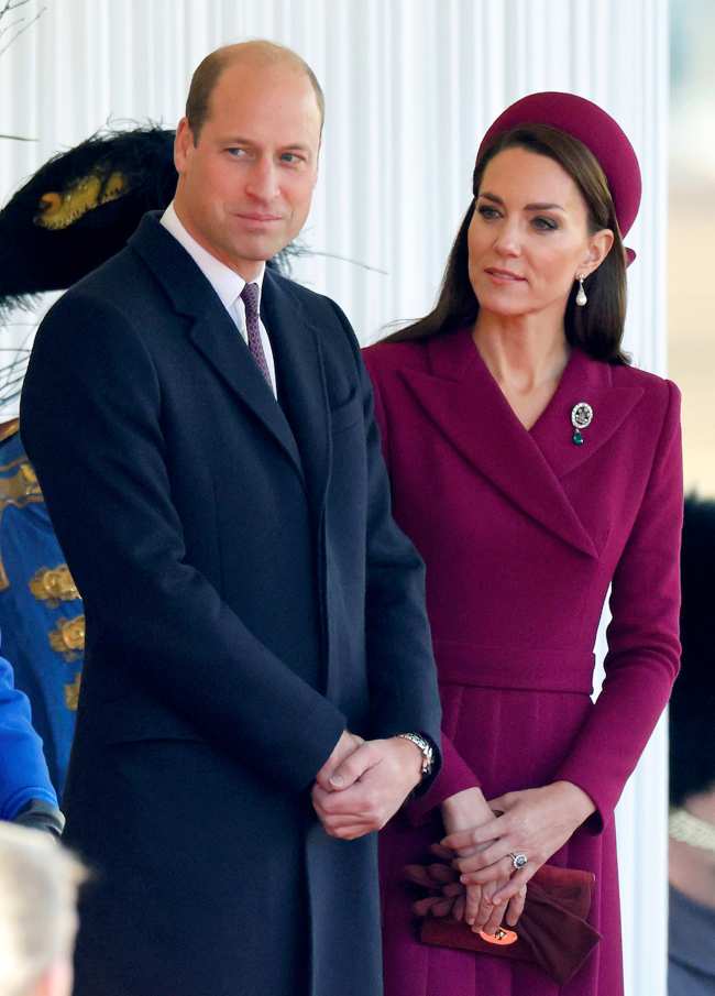              William y Kate Middleton se convirtieron en principe y princesa de Gales tras la muerte de la reina Isabel II en septiembre            