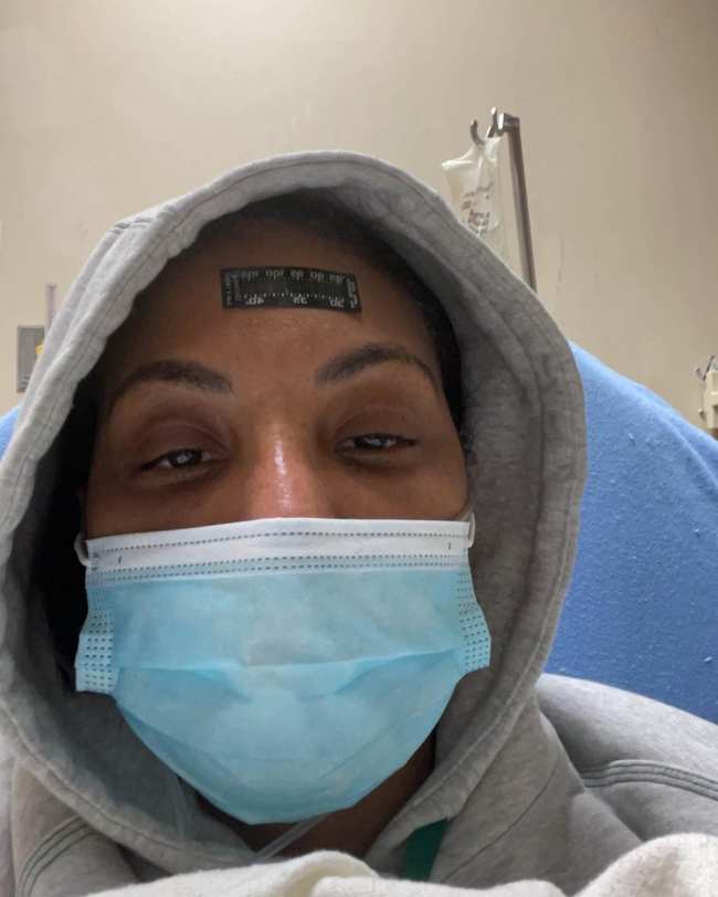              Tamar Braxton dijo que le diagnosticaron gripe despues de que la llevaran al hospital en ambulancia            