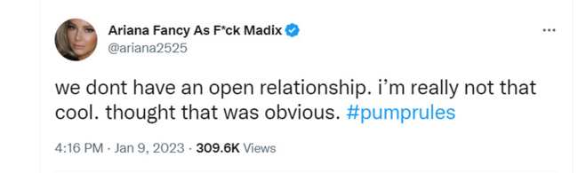              Madix puso fin a los rumores en las redes sociales            