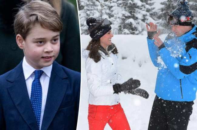Kate Middleton el principe George el principe William