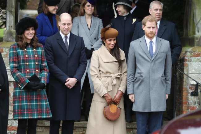 Meghan Markle el principe Harry Kate Middleton y el principe William