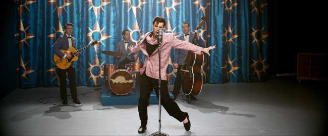              El actor interpreto al icono de la musica fallecida en la pelicula biografica Elvis del director Baz Luhrmann            
