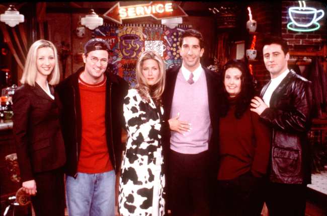              Los seis actores protagonizaron juntos la comedia de situacion de los 90 Friends             