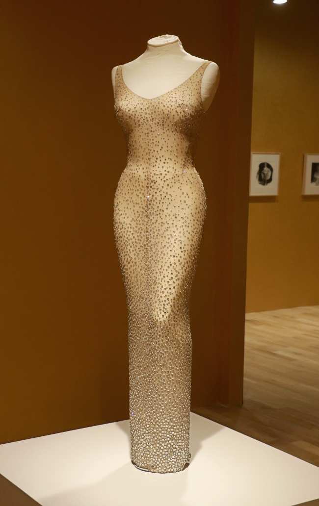 El vestido de Monroe ahora es propiedad de Ripleys Believe it or Not