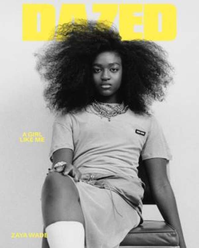 Zaya Wade en la portada de Dazed
