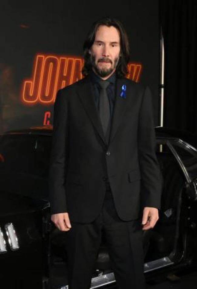 Keanu Reeves en el estreno de John Wick Capitulo 4 en Los Angeles en el Teatro Chino TCL el 20 de marzo de 2023