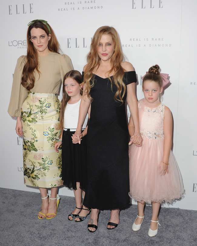 Lisa Marie Presley ha dejado su patrimonio a sus tres hijas Riley Keough y las gemelas Harper y Finley Lockwood