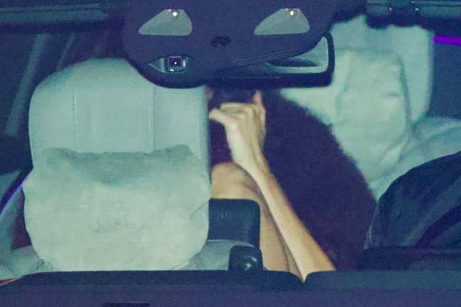 La estrella de Kardashians hizo todo lo posible por ocultar su rostro