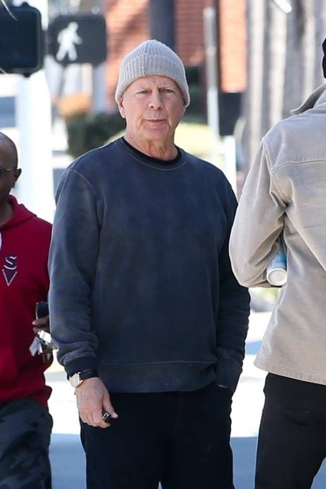 Bruce Willis de paseo por California