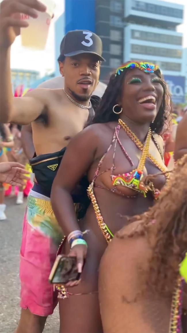 Una mujer se quejo del rapero No Problem durante el Carnaval a principios de este mes