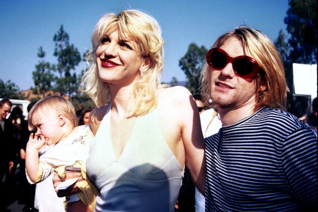 La pareja musical comparte a su hija Frances Bean Cobain