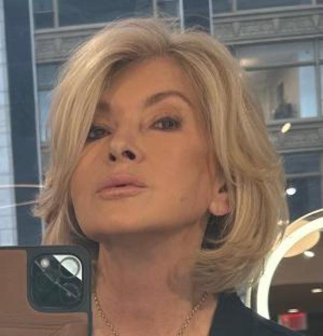 Selfie sexy de Martha Stewart