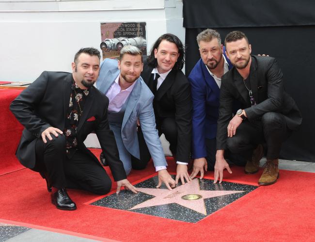 La banda NSYNC fue honrada con una estrella en el Paseo de la Fama de Hollywood que se llevo a cabo el 30 de abril de 2018 en Hollywood California