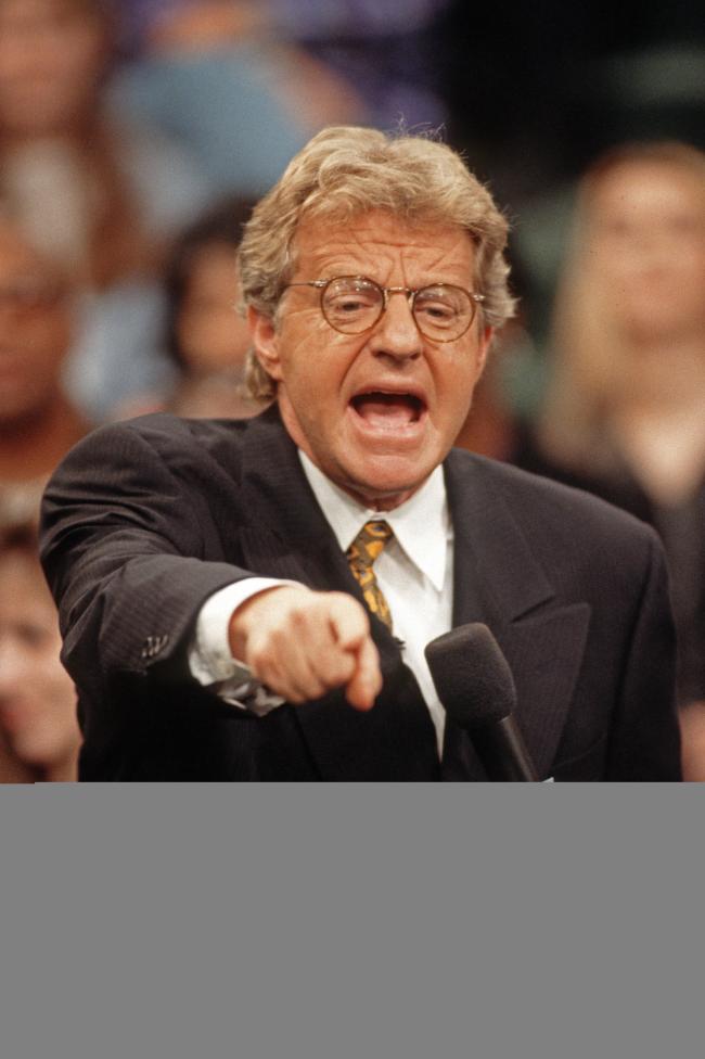 El programa de entrevistas homonimo de Jerry Springer fue el hogar de muchos momentos virales a lo largo de los anos