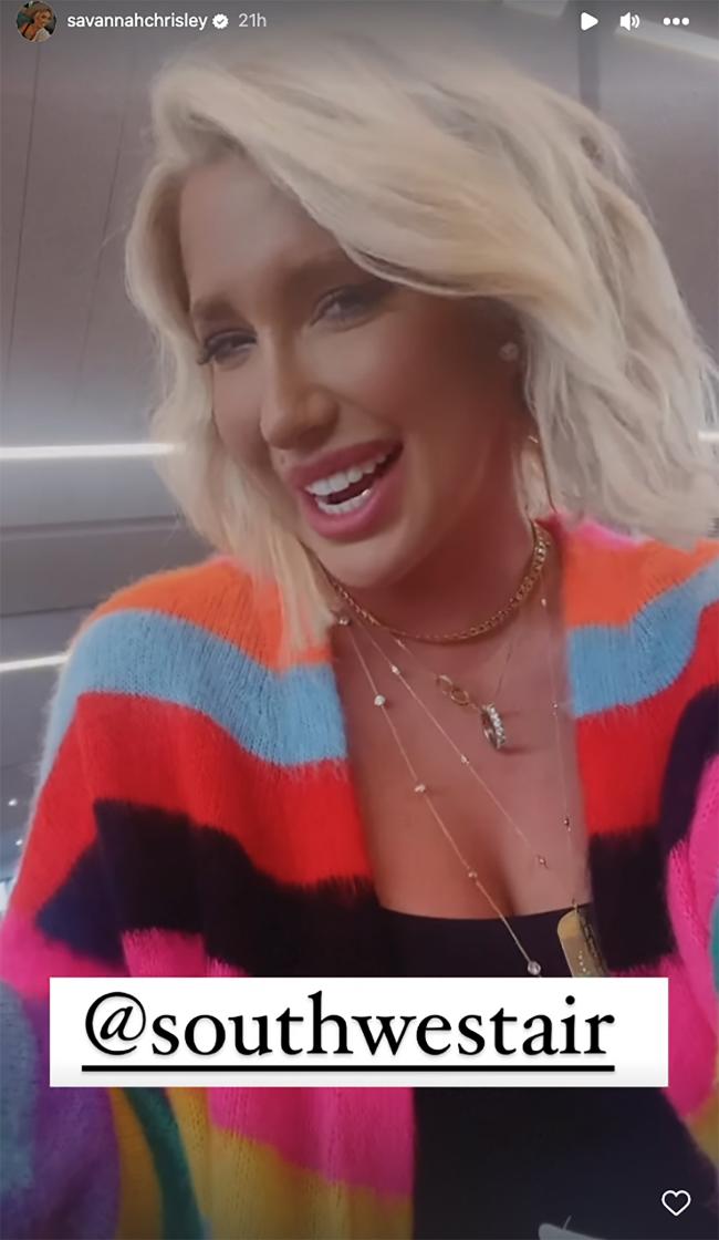 Savannah Chrisley critico a Southwest Airlines como horrible despues de discutir con uno de sus empleados