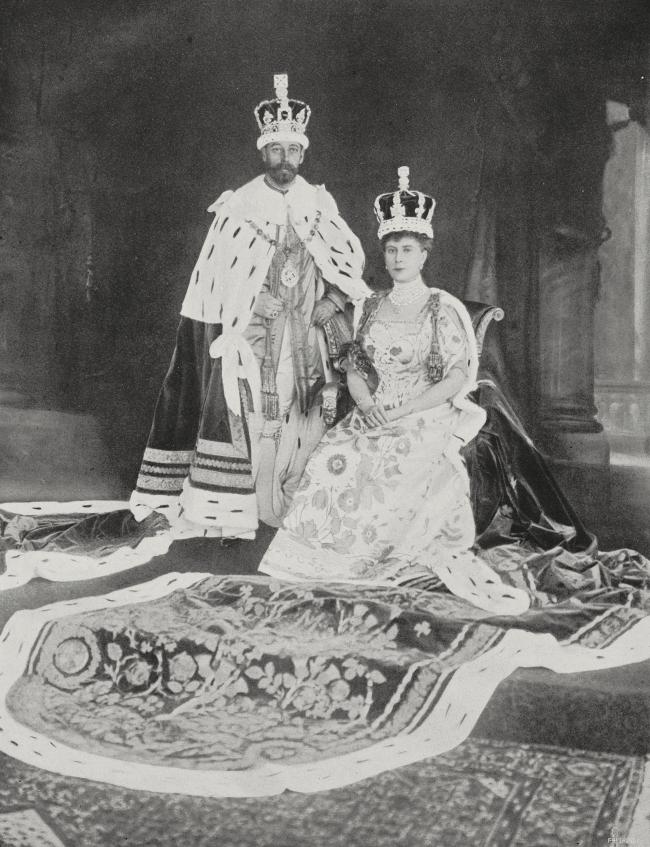 Esta corona vista en Queen Mary of Teck en 1911 se actualizara en 2023 para la coronacion