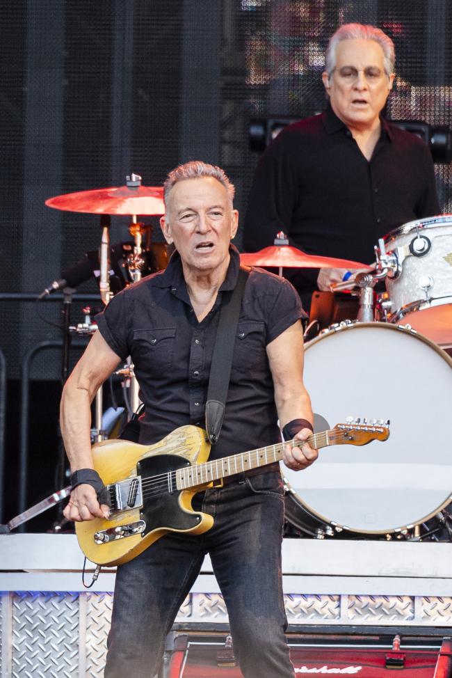Springsteen y la E Street Band se embarcaron en una gira mundial en febrero.