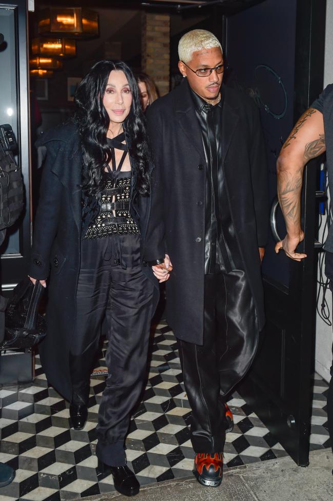 Cher y Edwards fueron vistos juntos por primera vez en noviembre de 2022