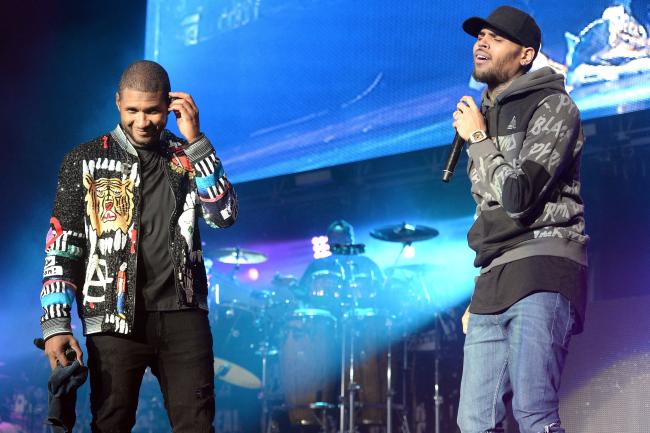 Según los informes, Usher trató de intervenir y calmar el “¡Run It!” cantante abajo.