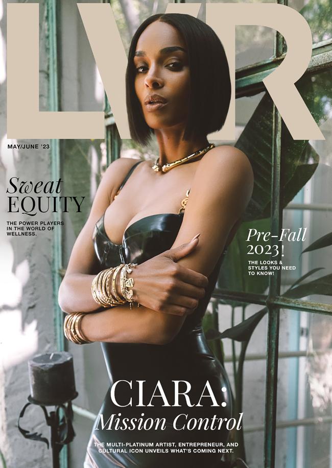 Ciara protagoniza la nueva portada de la revista LVR de LuisaViaRoma.