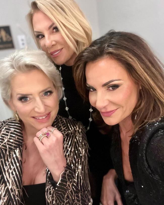 Una selfie de Dorinda Medley, Ramona Singer y Luann de Lesseps.
