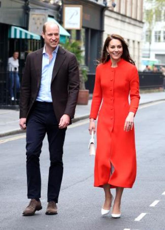 Kate Middleton y el principe Guillermo