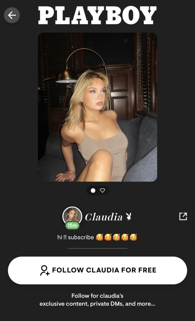 Claudia también audicionó y apareció en “American Idol”.