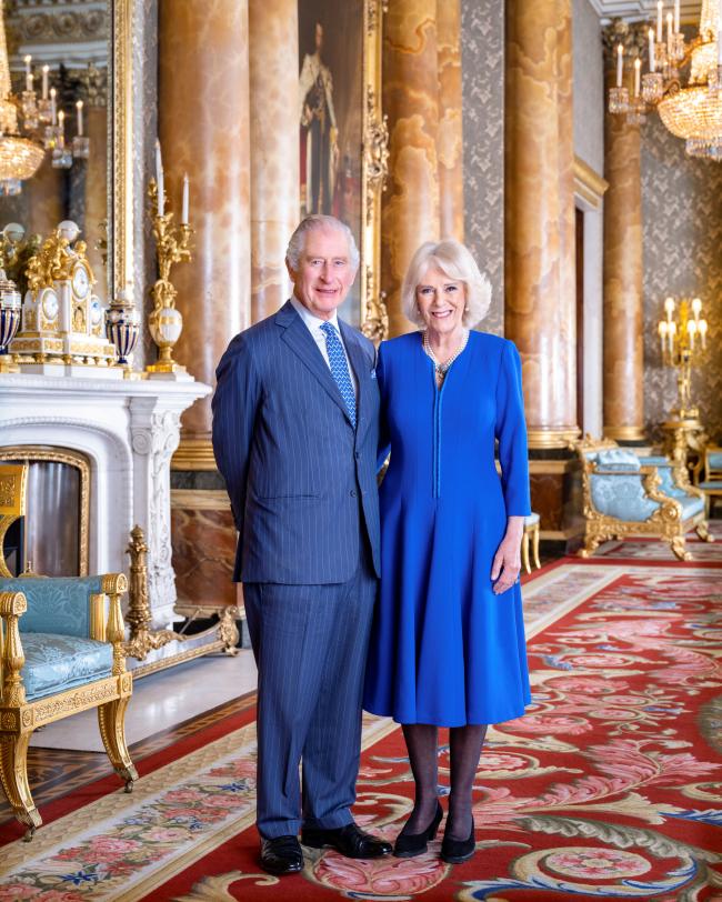 El rey Carlos y su esposa la reina Camila seran coronados oficialmente el sabado