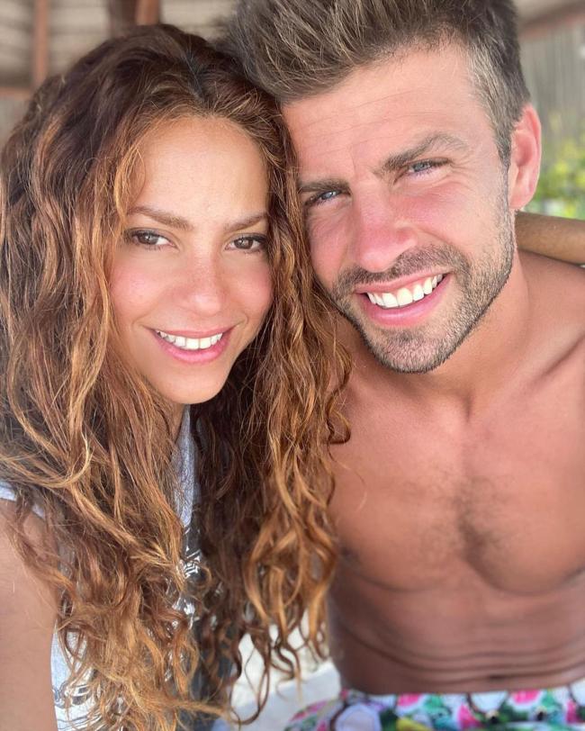 Shakira y Gerard Piqué se separaron cuatro meses antes.