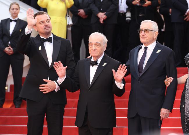 Leonardo Di Caprio, Martin Scorsese y Robert de Niro