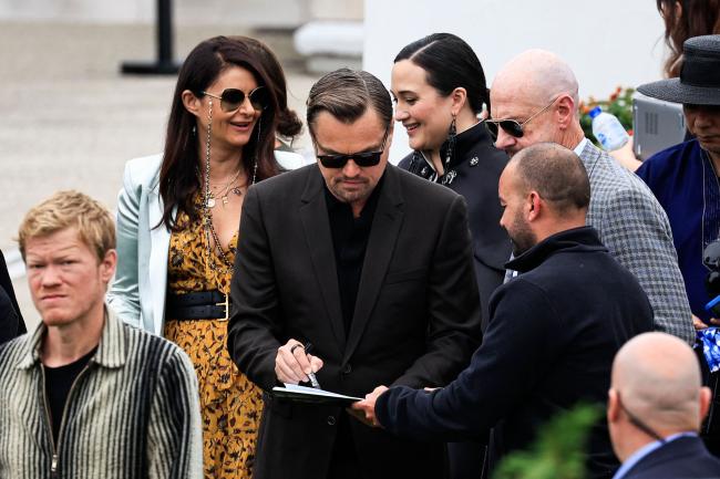 DiCaprio también asistió a una fiesta posterior organizada por su amigo Richie Akiva.
