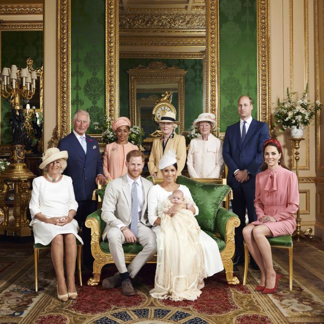 La familia real británica, representada en tiempos más felices en 2019, se ha distanciado desde que Harry y Markle abandonaron sus puestos principales y se mudaron a Estados Unidos en 2020.