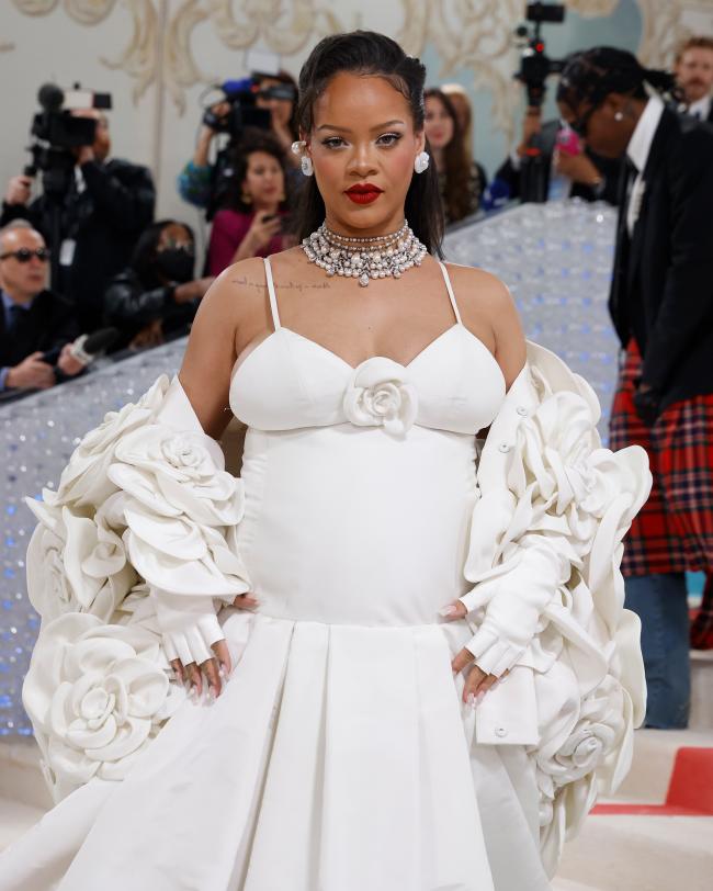 Rihanna actualmente esta embarazada de su segundo hijo con AAP
