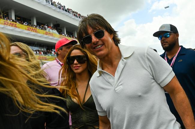 El hecho de que Shakira fuera vista en la Fórmula 1 de Miami con Tom Cruise generó especulaciones frenéticas.