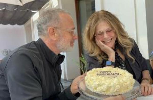 Tom Hanks y Rita Wilson celebran su 35 aniversario de boda