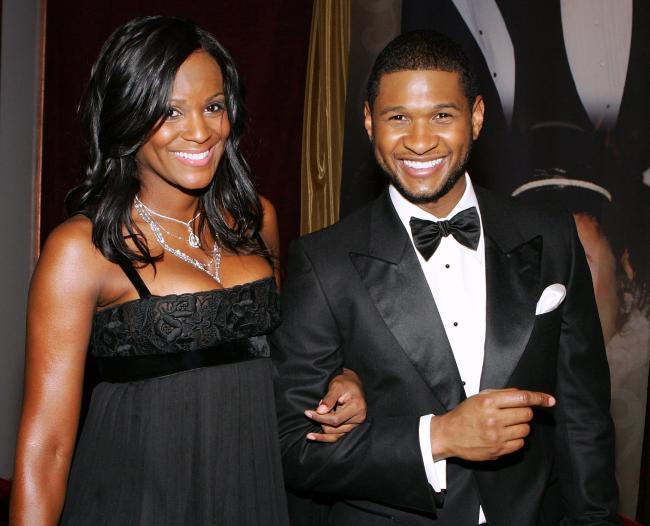 Usher estuvo casado con Tameka Foster de 2007 a 2009.