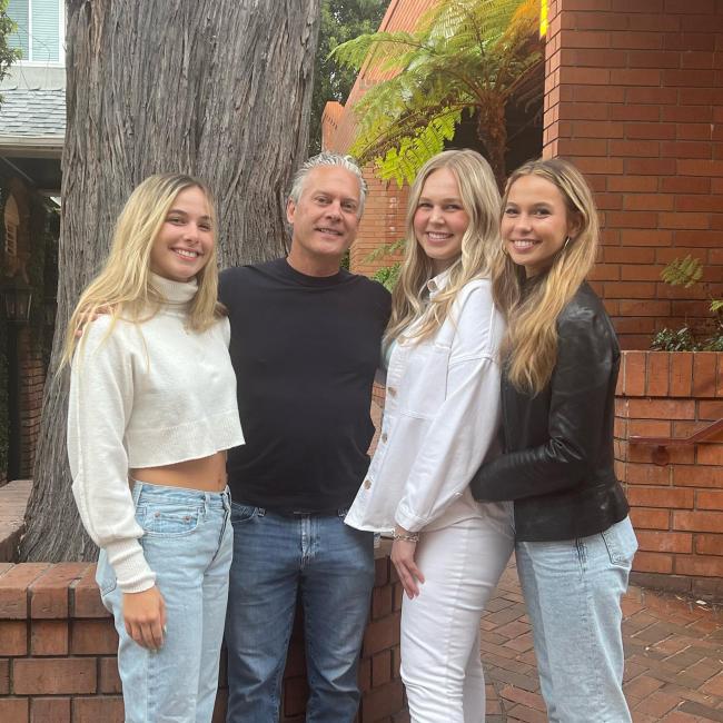 David comparte tres hijas con Shannon.