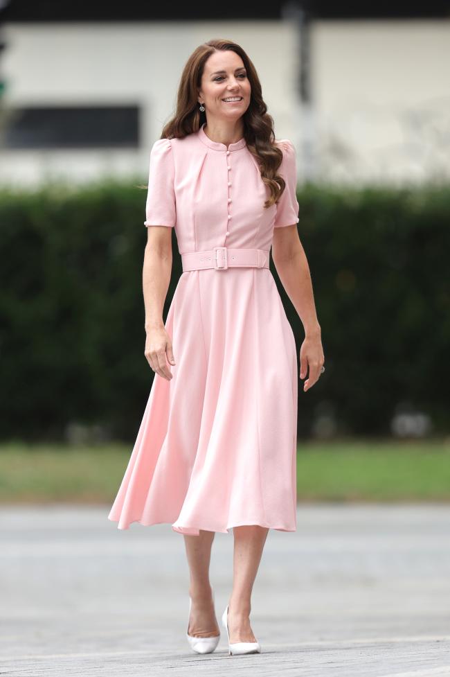 Middleton usó un elegante vestido para el V&A en Londres.