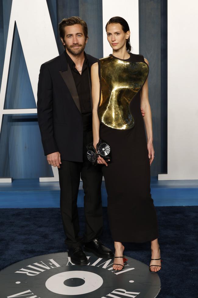 Gyllenhaal y Cadieu hicieron su debut en la alfombra roja en 2021 en el Festival de Cine de Nueva York.