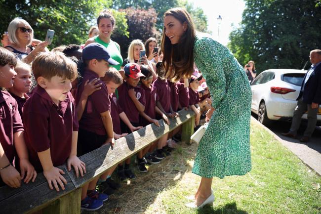 Los fanáticos discreparon con las bombas blancas brillantes de Middleton.