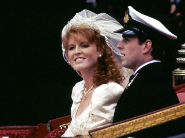 Sarah Ferguson usó la York Tiara el 23 de julio de 1986, día de su boda.