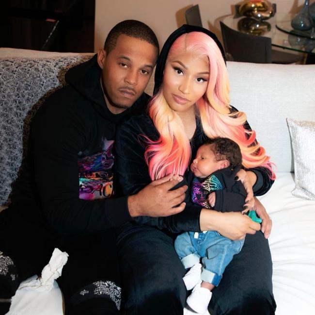 Foto de Nicki Minaj con su familia