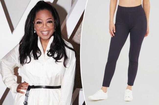 Oprah Winfrey se separó de una modelo en leggins negros