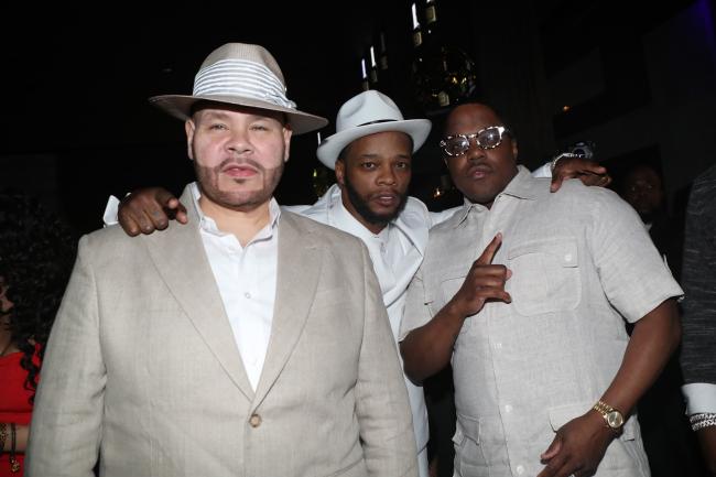 Friends Fat Joe y el rapero de Harlem Mase se unieron a la celebración con actuaciones improvisadas.