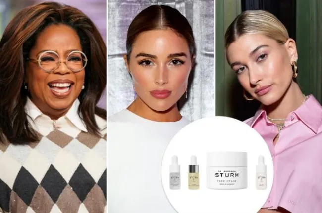 Oprah, Olivia Culpo y Hailey Bieber con un inserto de cuidado de la piel