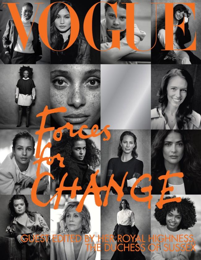 La invitada de Meghan Markle editó la Vogue británica con Enninful en septiembre de 2019