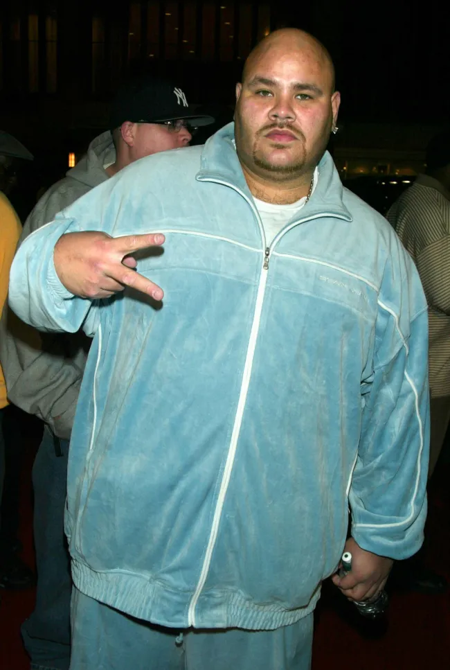 El rapero, fotografiado en 2002, dijo que pesó 470 libras.