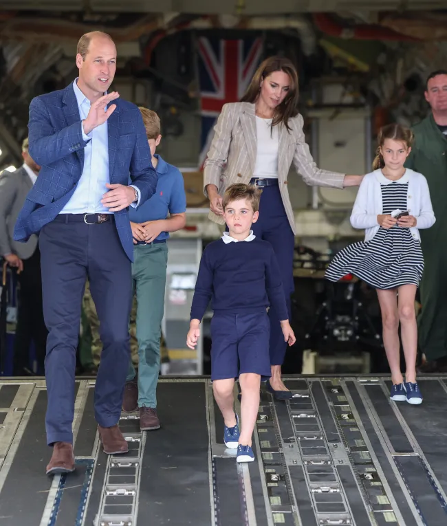 Príncipe William, Príncipe George, Príncipe Louis, Princesa Charlotte, Kate Middleton
