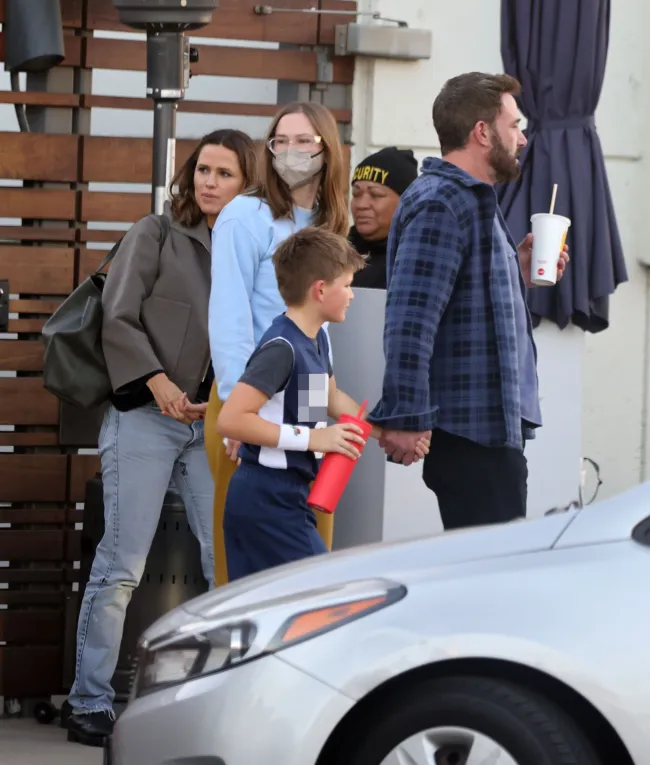 Garner comparte la crianza de sus hijos con su exmarido Ben Affleck.